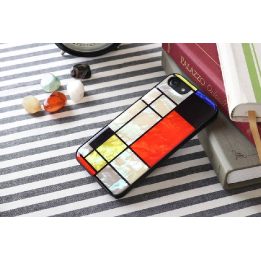 Dėklas Apple iPhone 7/8 „Mondrian Black“