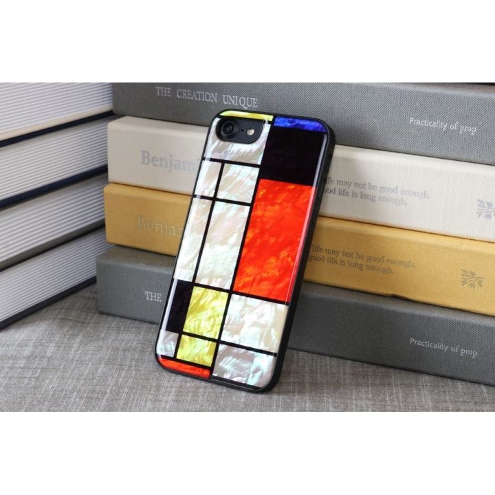 Dėklas Apple iPhone 7/8 „Mondrian Black“