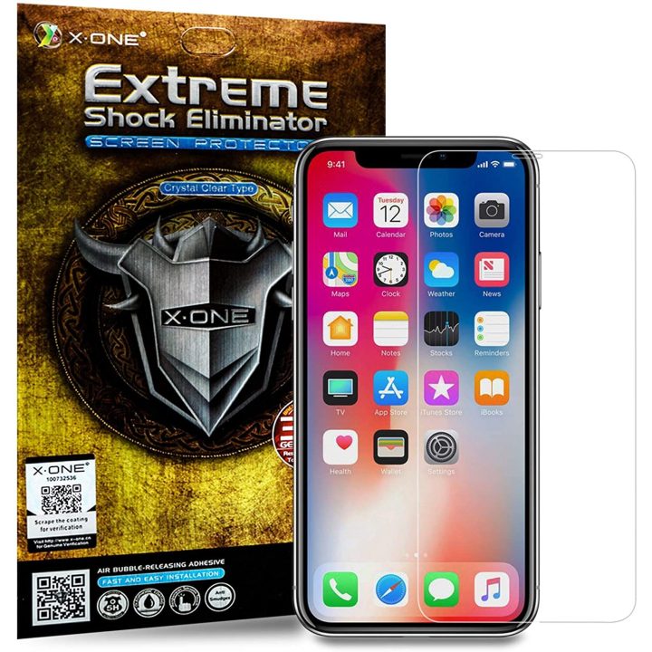 X-ONE Extreme Shock Eliminator apsauginė plėvelė iPhone 7 Plus, juoda