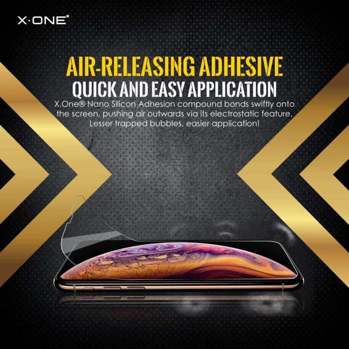 X-ONE Extreme Shock Eliminator apsauginė plėvelė iPhone 7 Plus, juoda