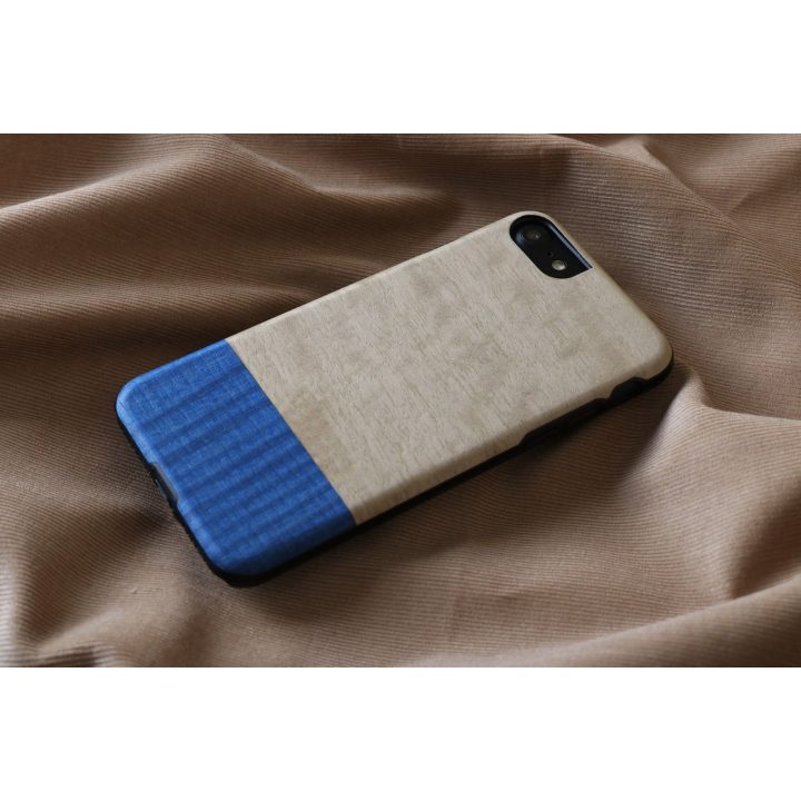MAN&WOOD dėklas telefonui iPhone 7/8/SE (2020) Dove Black