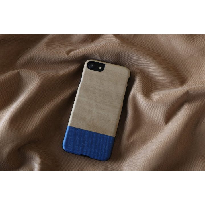 MAN&WOOD dėklas telefonui iPhone 7/8/SE (2020) Dove Black