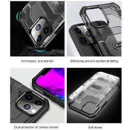 Žalias smūgiams atsparus dėklas iPhone 12 Pro Max