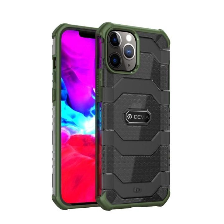 Žalias smūgiams atsparus dėklas iPhone 12 Pro Max