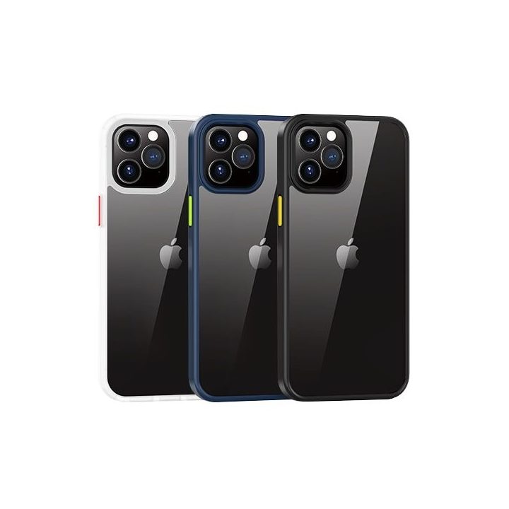 Baltas apsauginis dėklas iPhone 12 Pro Max