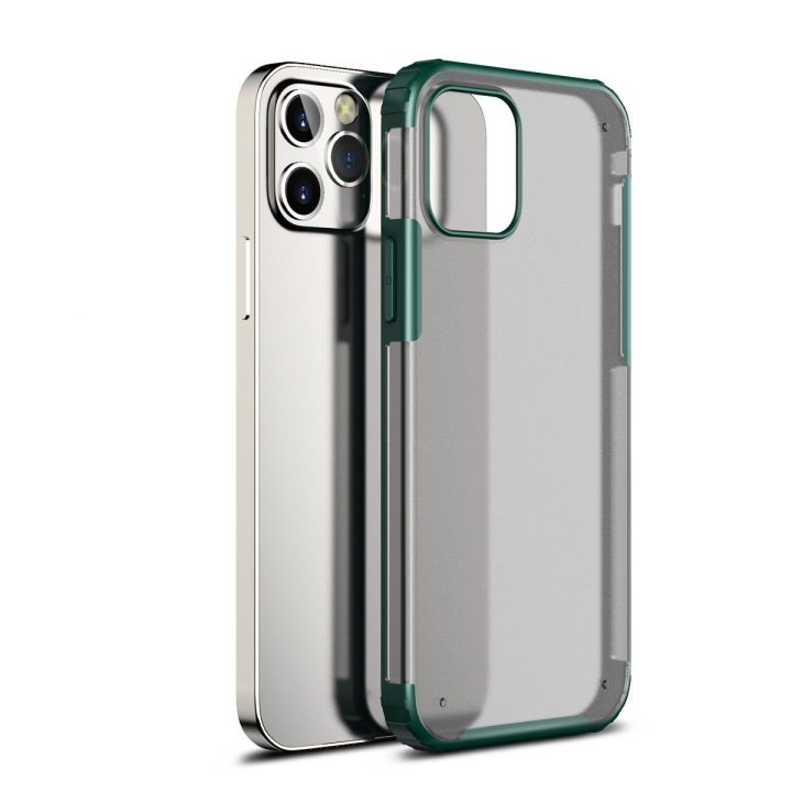 Žalias „Devia Pioneer“ apsauginis dėklas „iPhone 12 Pro Max“