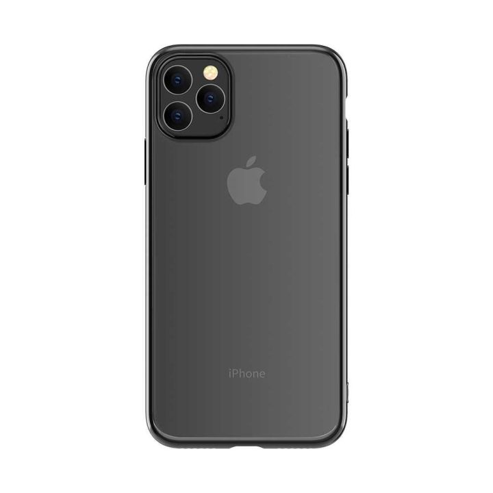 Juodas „iPhone 12 mini“ dėklas su apsauga nuo smūgių