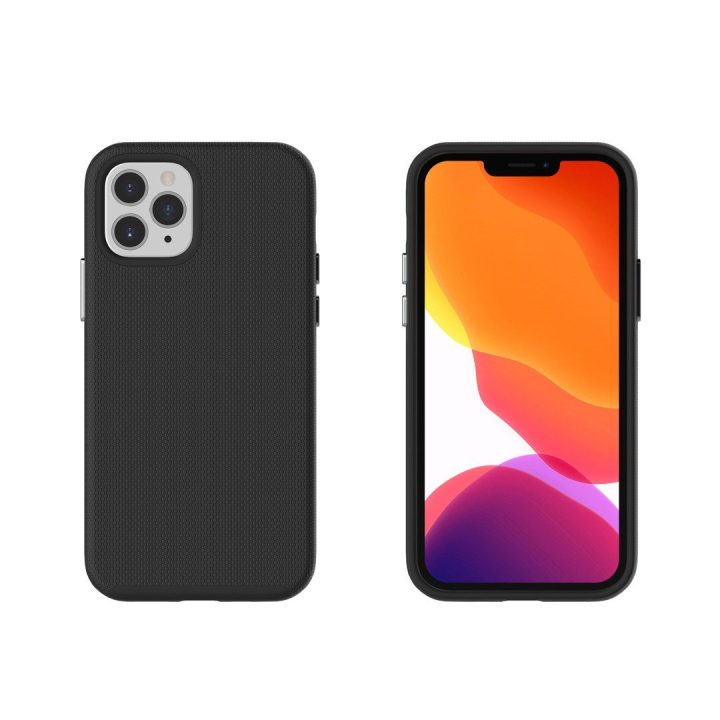 Juodas dėklas iPhone 12 Pro Max