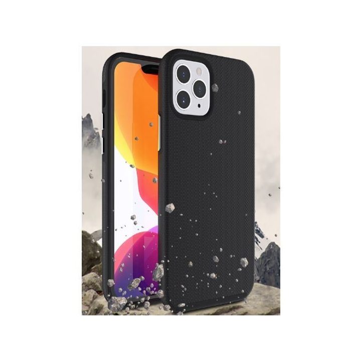 Juodas dėklas iPhone 12 Pro Max