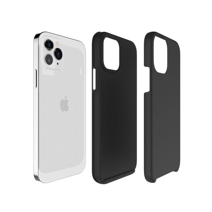 Juodas dėklas iPhone 12 Pro Max