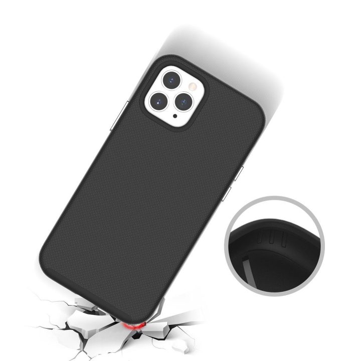 Juodas dėklas iPhone 12 Pro Max