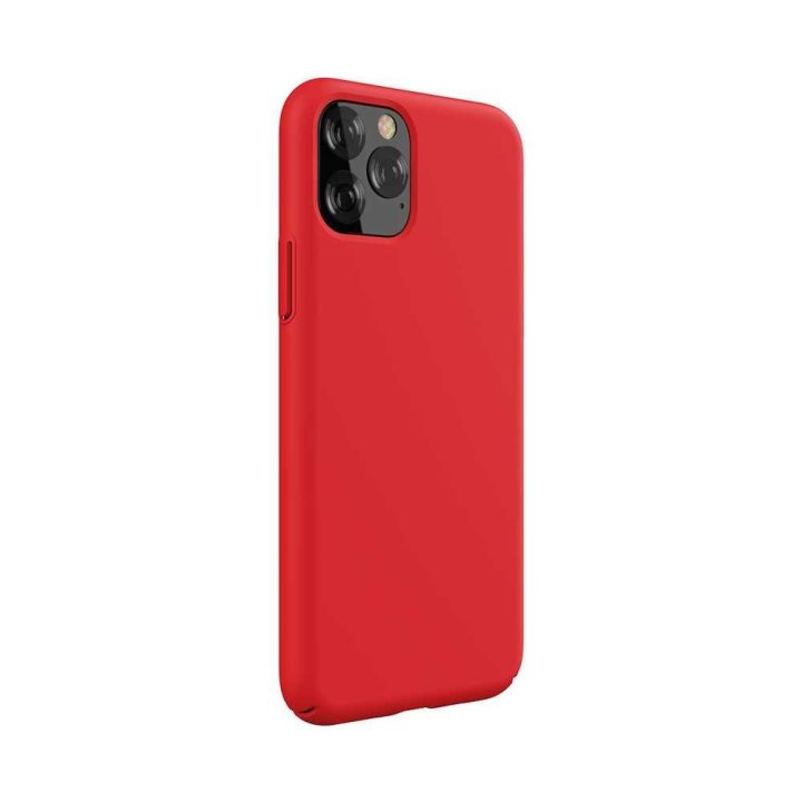 Raudonas silikoninis dėklas iPhone 12 Pro Max