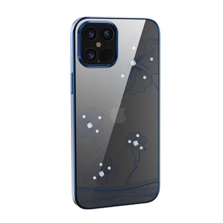 Mėlynas dėklas iPhone 12/12 Pro telefonams