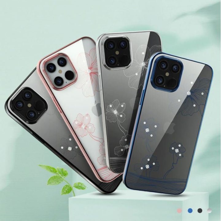Mėlynas dėklas iPhone 12/12 Pro telefonams