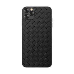 Juodas TPU dėklas iPhone 11 Pro
