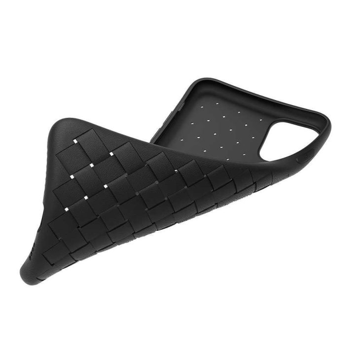Juodas TPU dėklas iPhone 11 Pro
