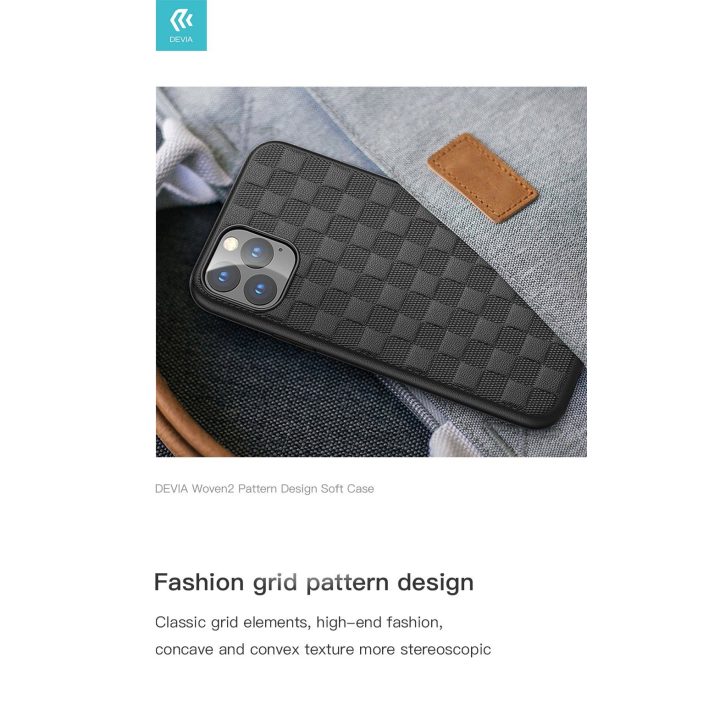 Juodas TPU dėklas iPhone 11 Pro