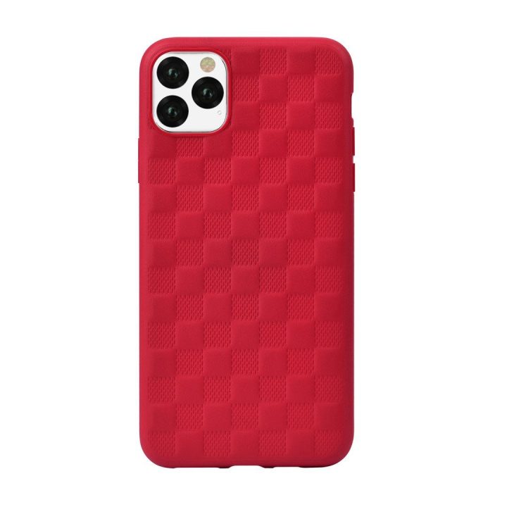 Raudonas TPU dėklas iPhone 11 Pro