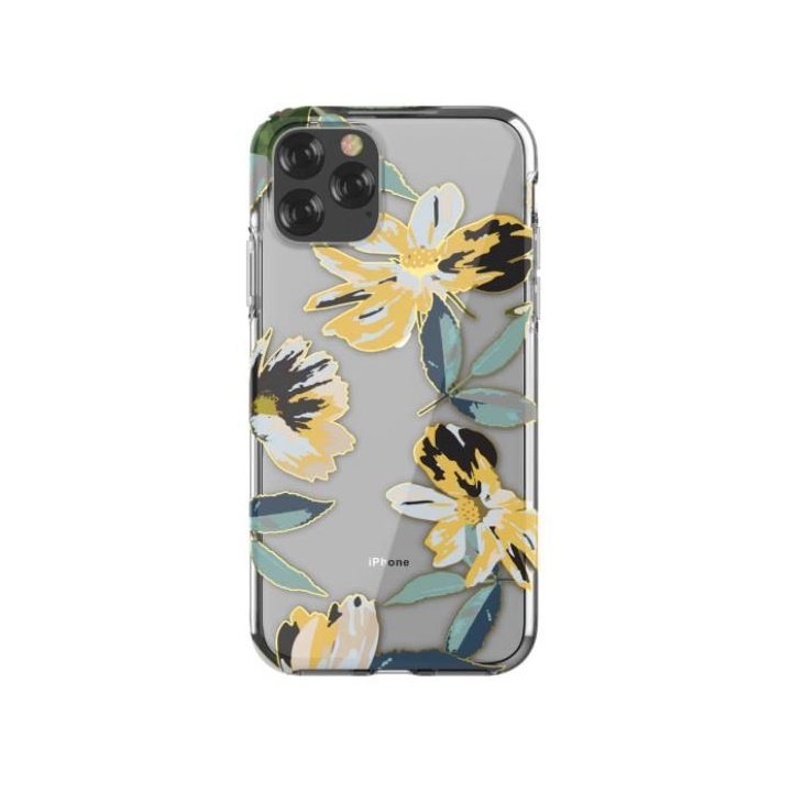 iPhone 11 Pro Max dėklas Devia Perfume Lily serijos, geltonas