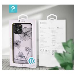 Juodas „iPhone 12 Pro Max“ dėklas su „Swarovski“ elementais