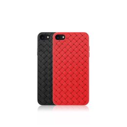 Raudonas TPU dėklas iPhone SE2