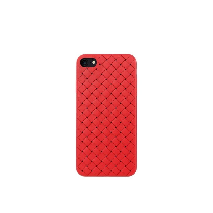 Raudonas TPU dėklas iPhone SE2