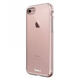 Rožinis hibridinis dėklas iPhone 7
