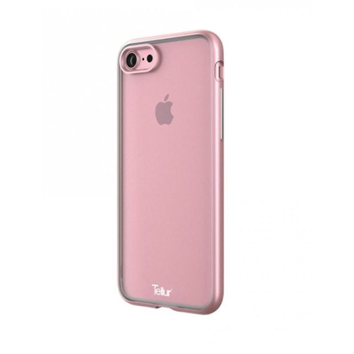 Rožinis telefono dėklas „Tellur Cover Premium Fluid Fusion“ skirtas iPhone 7