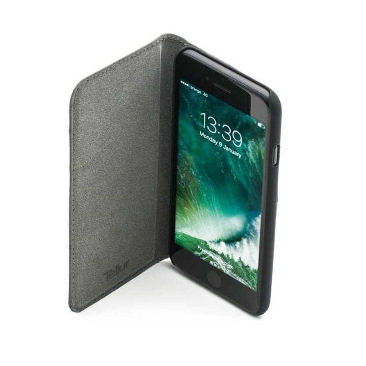 Raudonas stručio rašto odinis dėklas iPhone 7