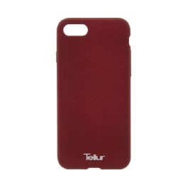 Burgundiškas telefono dėklas Tellur Cover Premium Pebble Touch Fusion iPhone 7