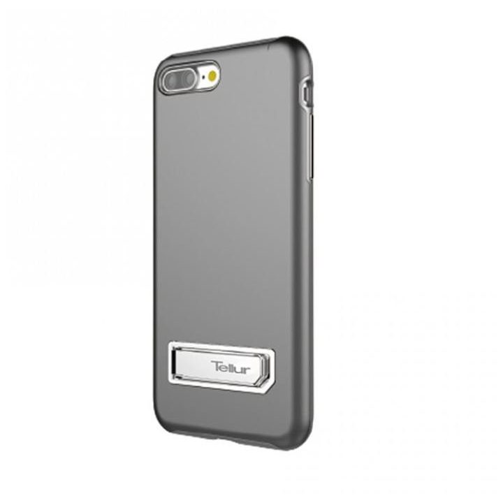 Tellur Premium Kickstand Ultra Shield dėklas iPhone 7 Plus, sidabrinis