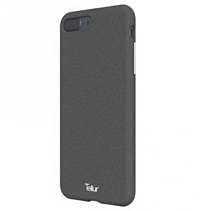 Tellur Pebble Touch Fusion dėklas iPhone 7 Plus telefonui, tamsiai pilkas