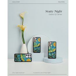 Juodas dėklas Samsung Galaxy S21 Plus