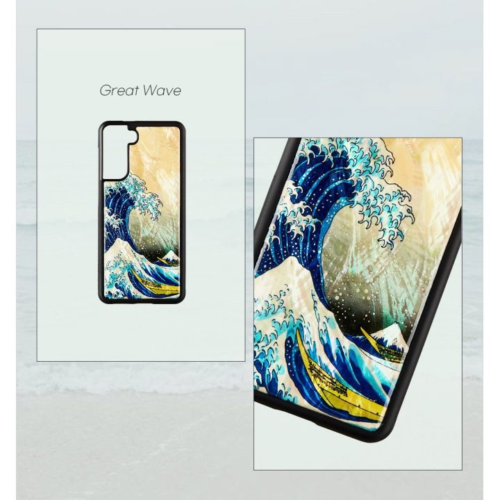 Dėklas Samsung Galaxy S21+ su perlamutru