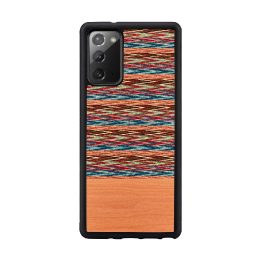 Telefono dėklas Samsung Galaxy Note20 su natūralaus medžio apdaila