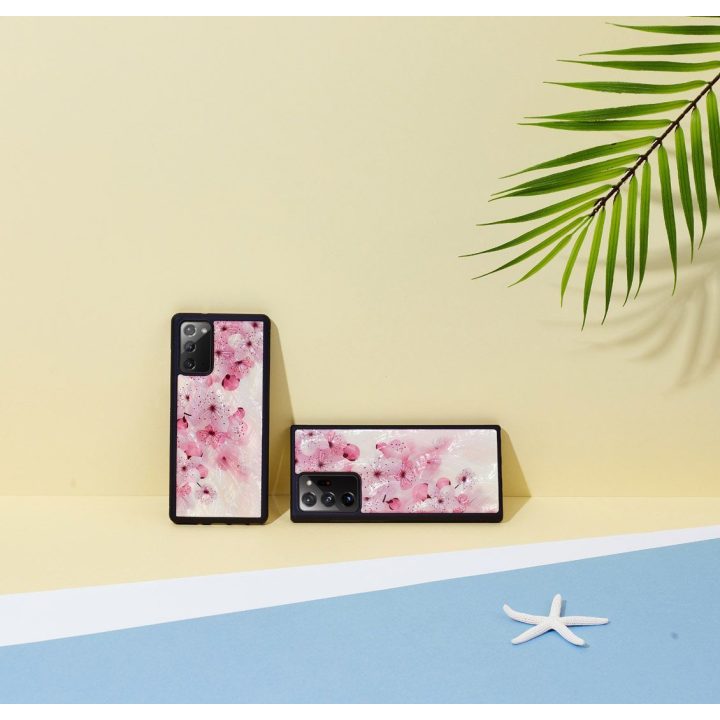Dėklas Samsung Galaxy Note20 Ultra su vyšnių žiedų raštu