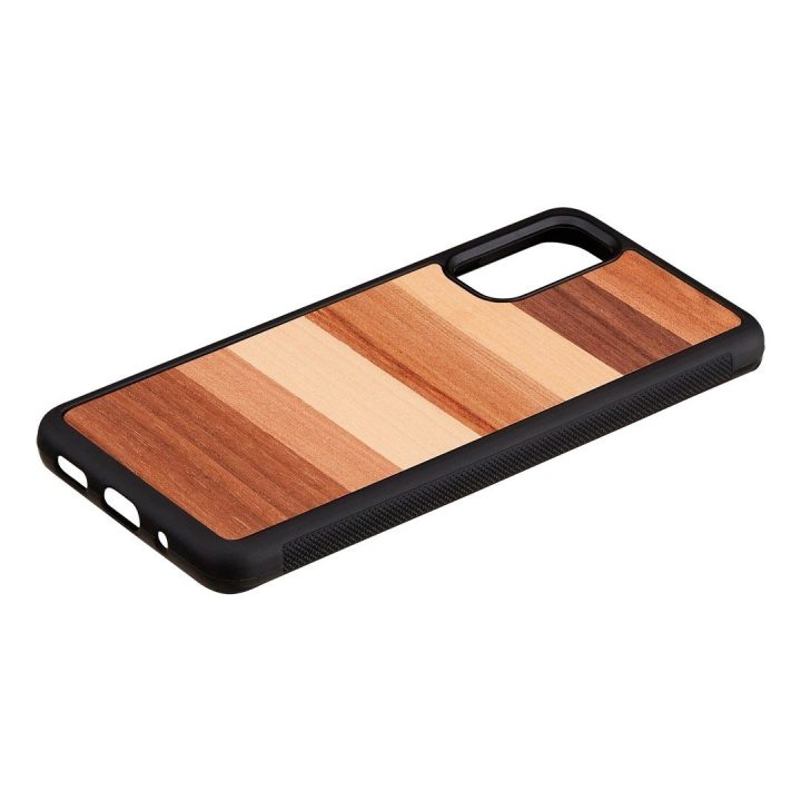 Samsung Galaxy S20 dėklas iš medžio ir polikarbonato