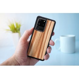 Telefono dėklas Samsung Galaxy S20 Ultra – cappuccino juodas