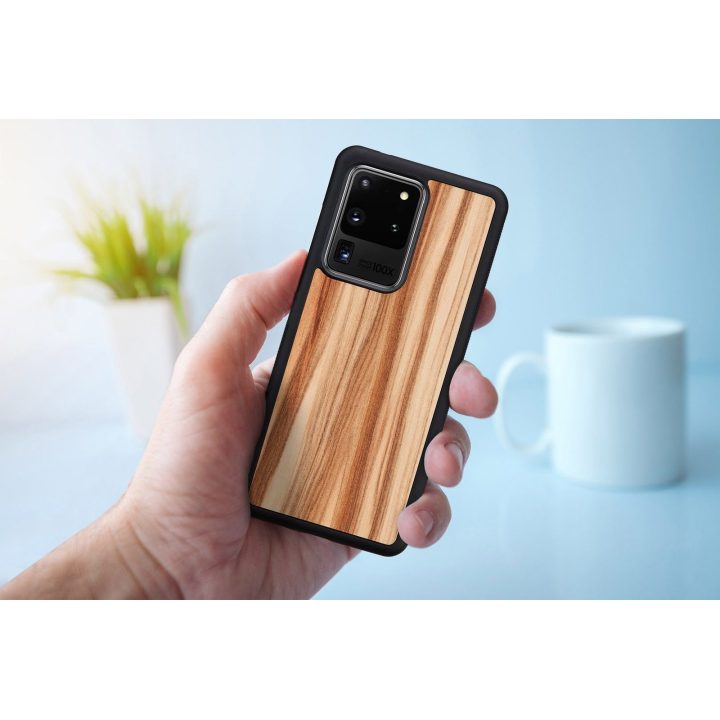 Telefono dėklas Samsung Galaxy S20 Ultra – cappuccino juodas