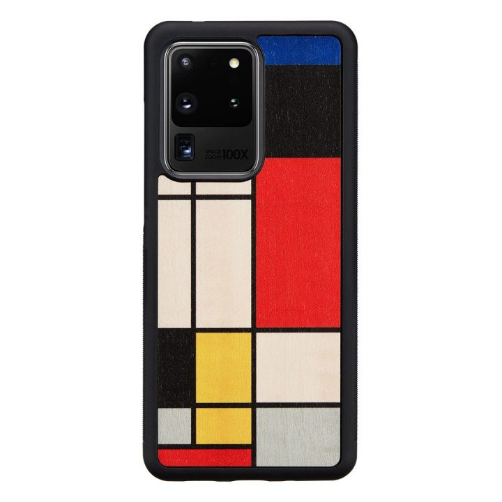 Juodas dėklas Samsung Galaxy S20 Ultra telefonui