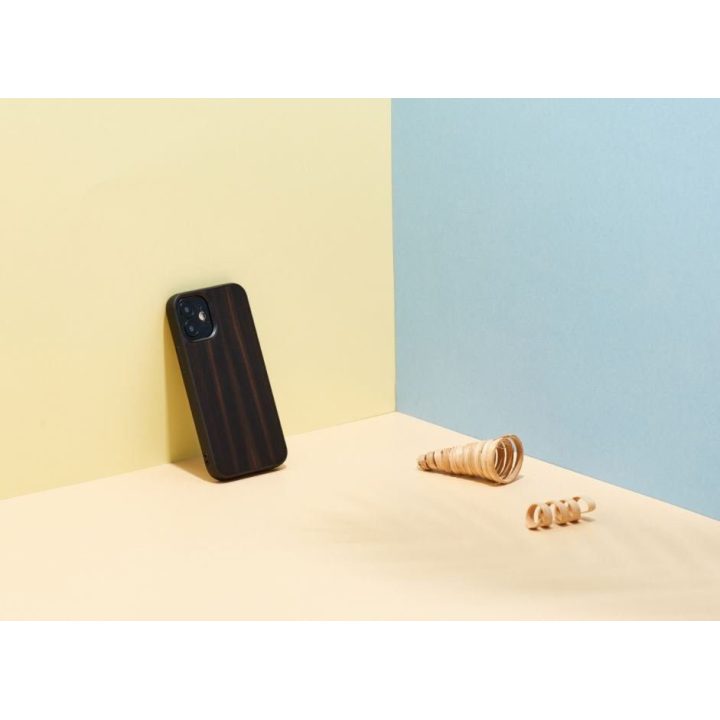 Juodas telefono dėklas Apple iPhone 12 mini