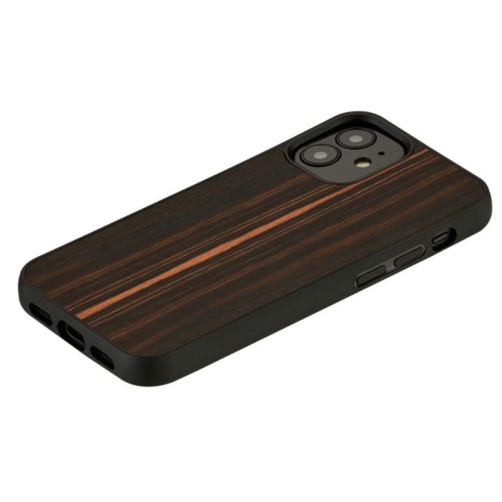 Juodas telefono dėklas Apple iPhone 12 mini