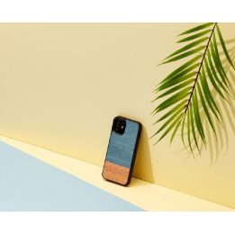 Telefono dėklas Apple iPhone 12 mini, juodas džinsinis