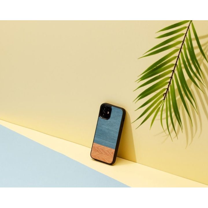 Telefono dėklas Apple iPhone 12 mini, juodas džinsinis