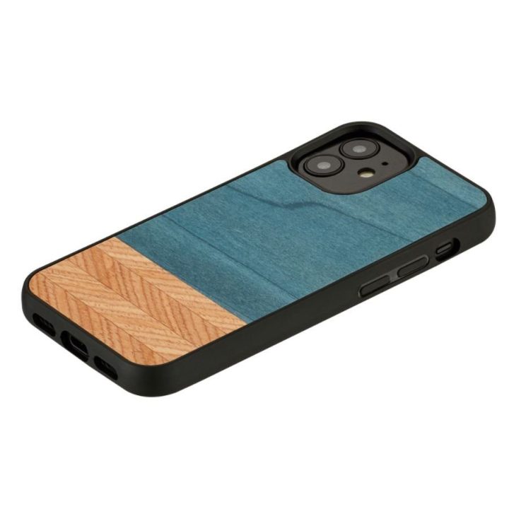 Telefono dėklas Apple iPhone 12 mini, juodas džinsinis