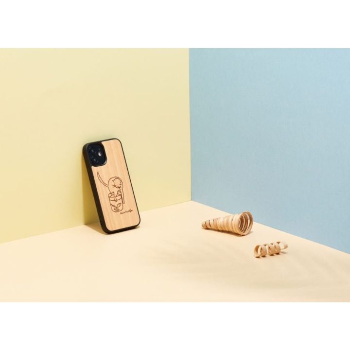 Dėklas iPhone 12 mini katei su raudona žuvimi