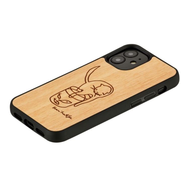 Dėklas iPhone 12 mini katei su raudona žuvimi