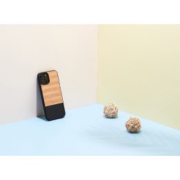 Juodas telefono dėklas Apple iPhone 12 ir iPhone 12 Pro