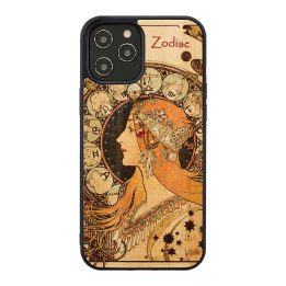 Juodas dėklas iPhone 12 / 12 Pro telefonams