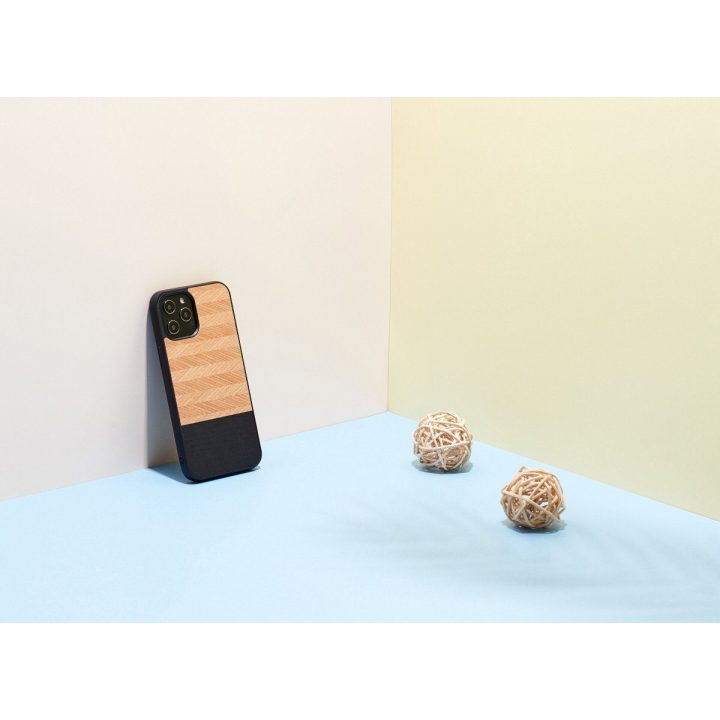 Juodas telefono dėklas Apple iPhone 12 Pro Max